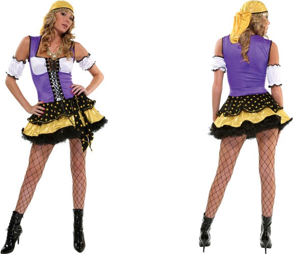 Zigeunerinnen Kostüm "Good Fortune"