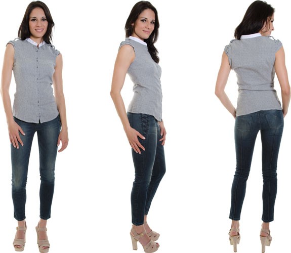 Verspielte GUESS Bluse