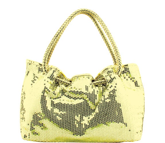 Unique Sequin Handbag