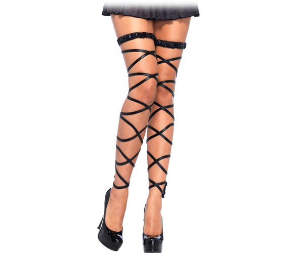 Heisse Metallic Beinbänder