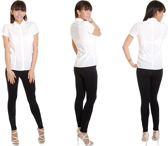 Kurzarm Bluse von GUESS