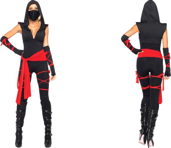 Extrem heisses Ninja-Kostüm „Deadly Ninja“