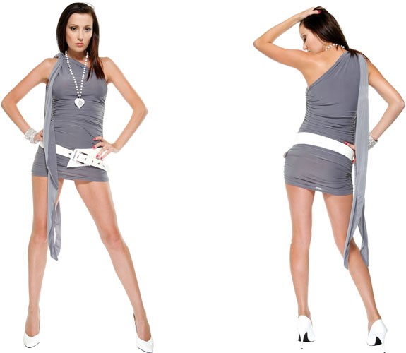 Mini Dress "Four In One"