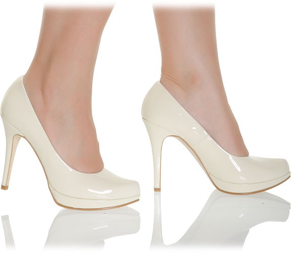 Elegante Leder Pumps von RosaRot