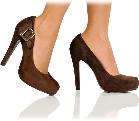 Atemberaubende Wildleder Pumps