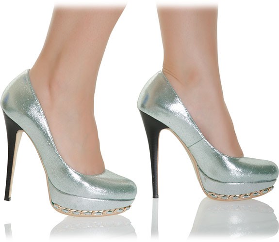 Aufregende Leder Pumps von RosaRot