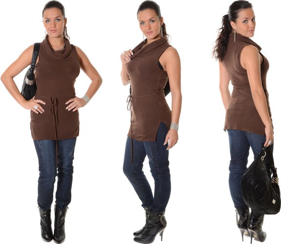 Ärmelloses Oberteil