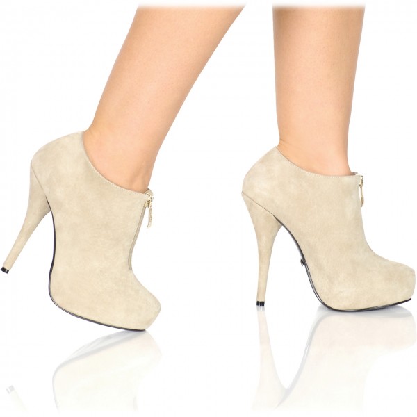 Atemberaubende Ankle Boots aus Leder