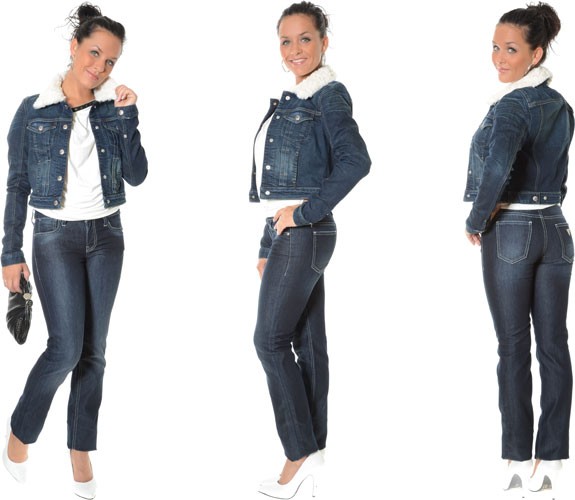 Kuschlige GUESS Jeans Jacke