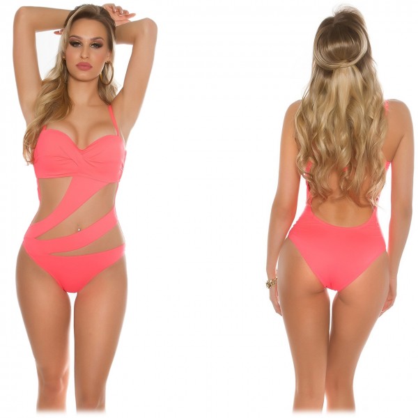 Badeanzug mit gepolstertem Körbchen