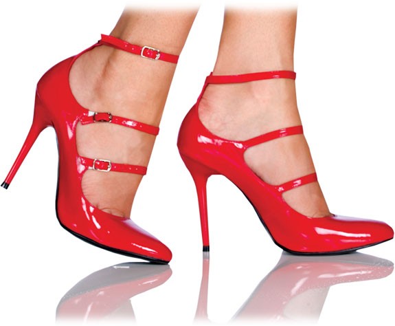 Mary Jane Style Riemchen Pumps