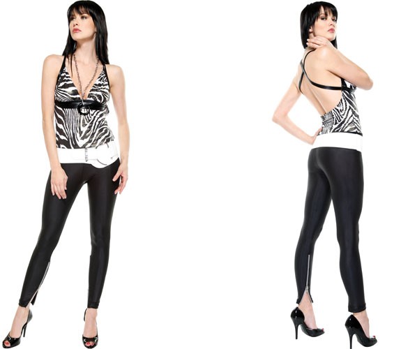 Oberteil “Exotic Seduction“ mit Zebramuster
