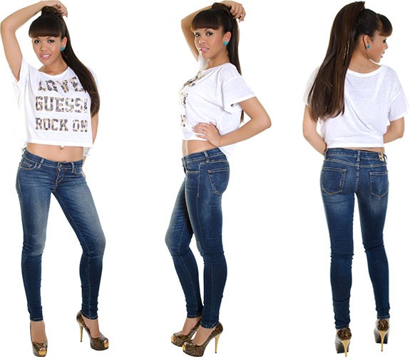 Lässige Skinny Jeans von GUESS