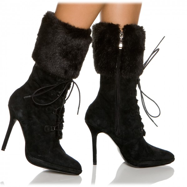 Komfortable Wildleder Stiefeletten