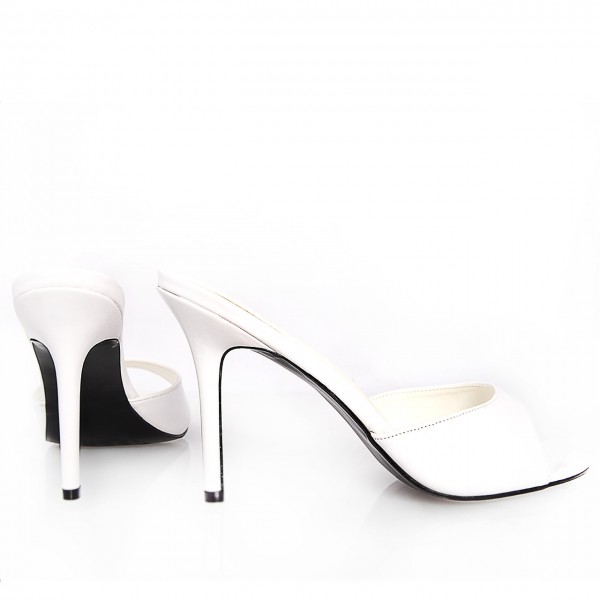 Klassische High Heel Pantoletten