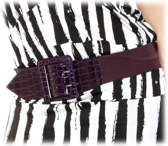 Kroko Gurt mit quadratischer Schnalle