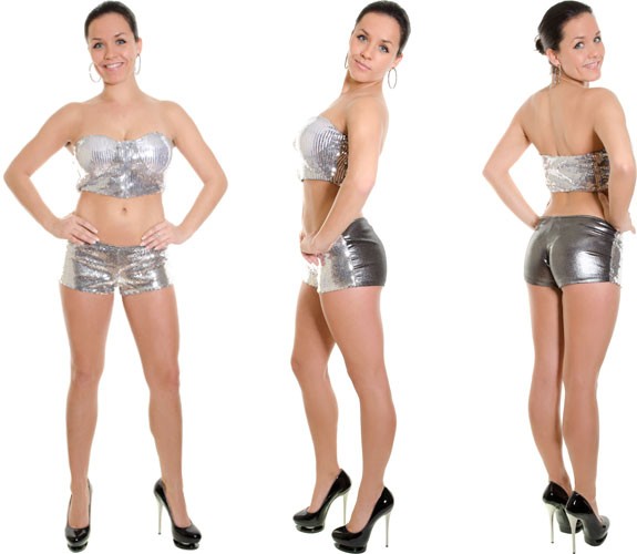 Umwerfendes Bustier Top