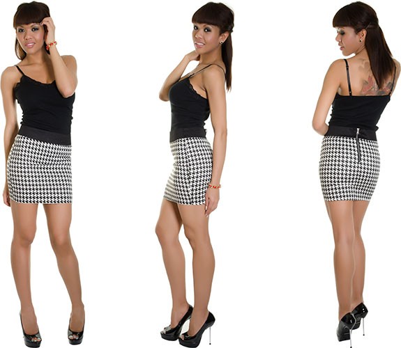 Aufregender Mini Rock