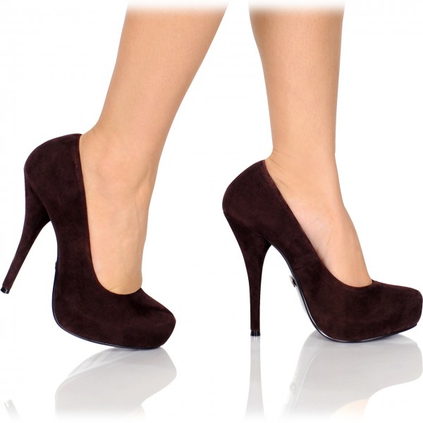 Einzigartige Pumps aus Leder