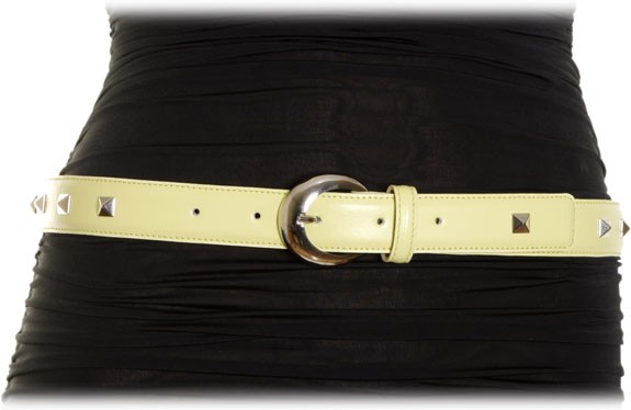 Luxuriöser Nappaleder Gurt