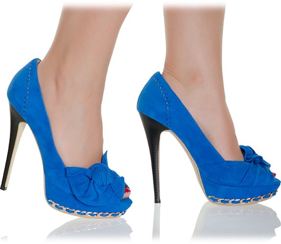 Wunderschöne Leder Peep-Toes von RosaRot