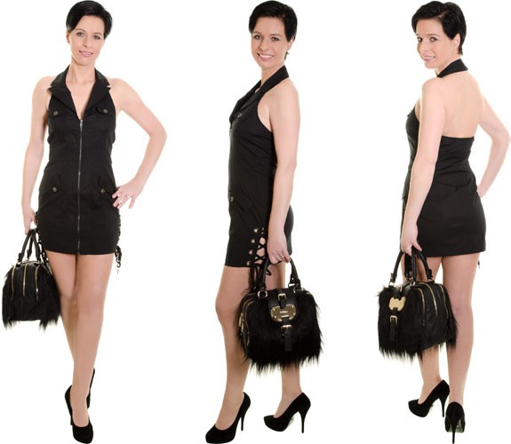 Einzigartiges Neckholder Kleid