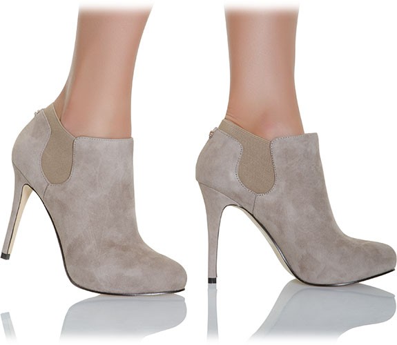 Klassische GUESS-Stiefelette mit Elastikbund