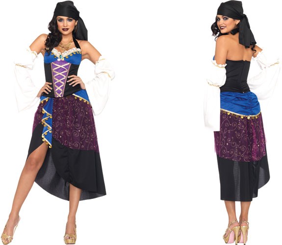 Umwerfendes Wahrsagerinnen Kostüm