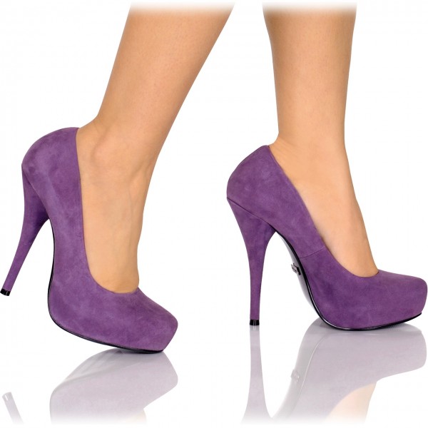 Einzigartige Pumps aus Leder