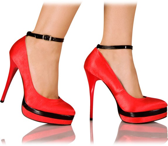 Aufregende Riemchen Pumps