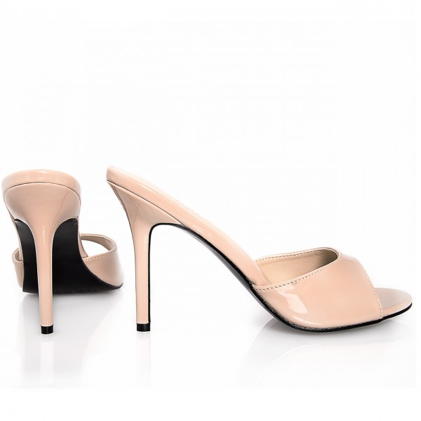 Classic High Heel Mules