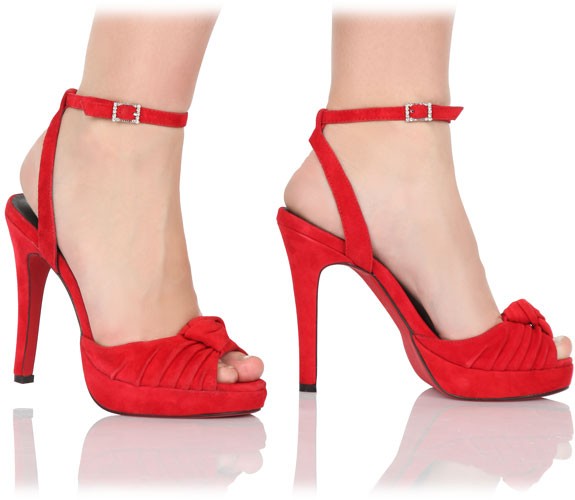 Elegante Leder Sandalen von RosaRot