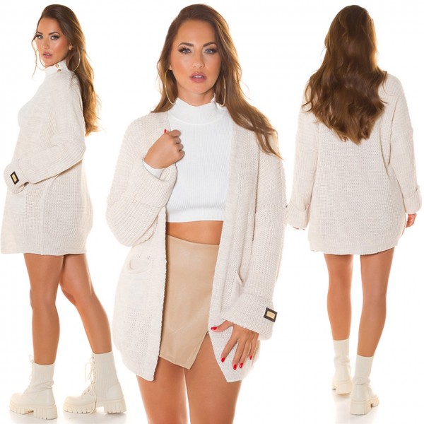 Kuschelige Strickjacke