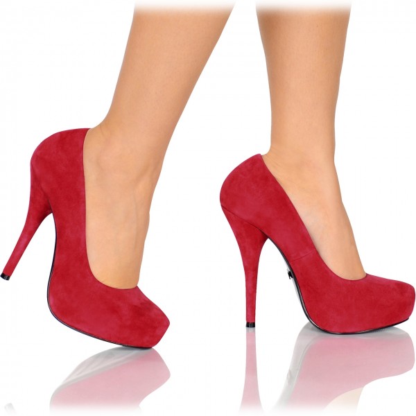 Einzigartige Pumps aus Leder