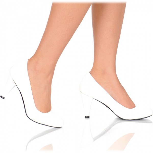 Klassischer Pumps aus Leder