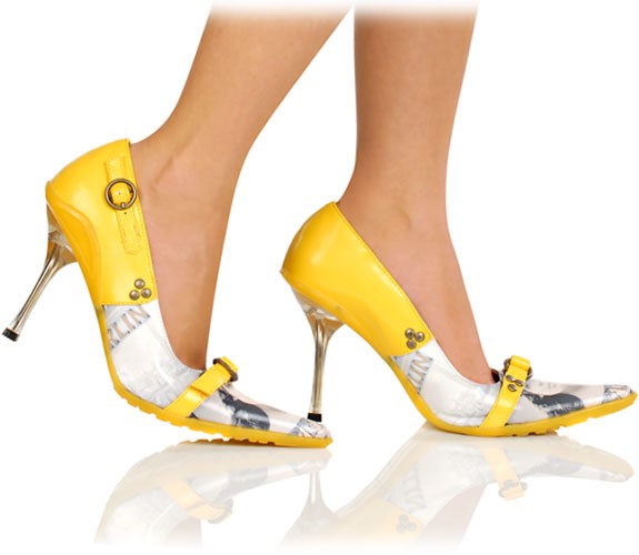 Modische Pumps mit individuellen Designs