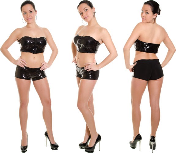 Umwerfendes Bustier Top