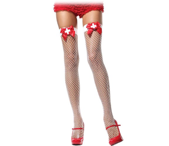 Heisse Krankenschwester Netzstrümpfe